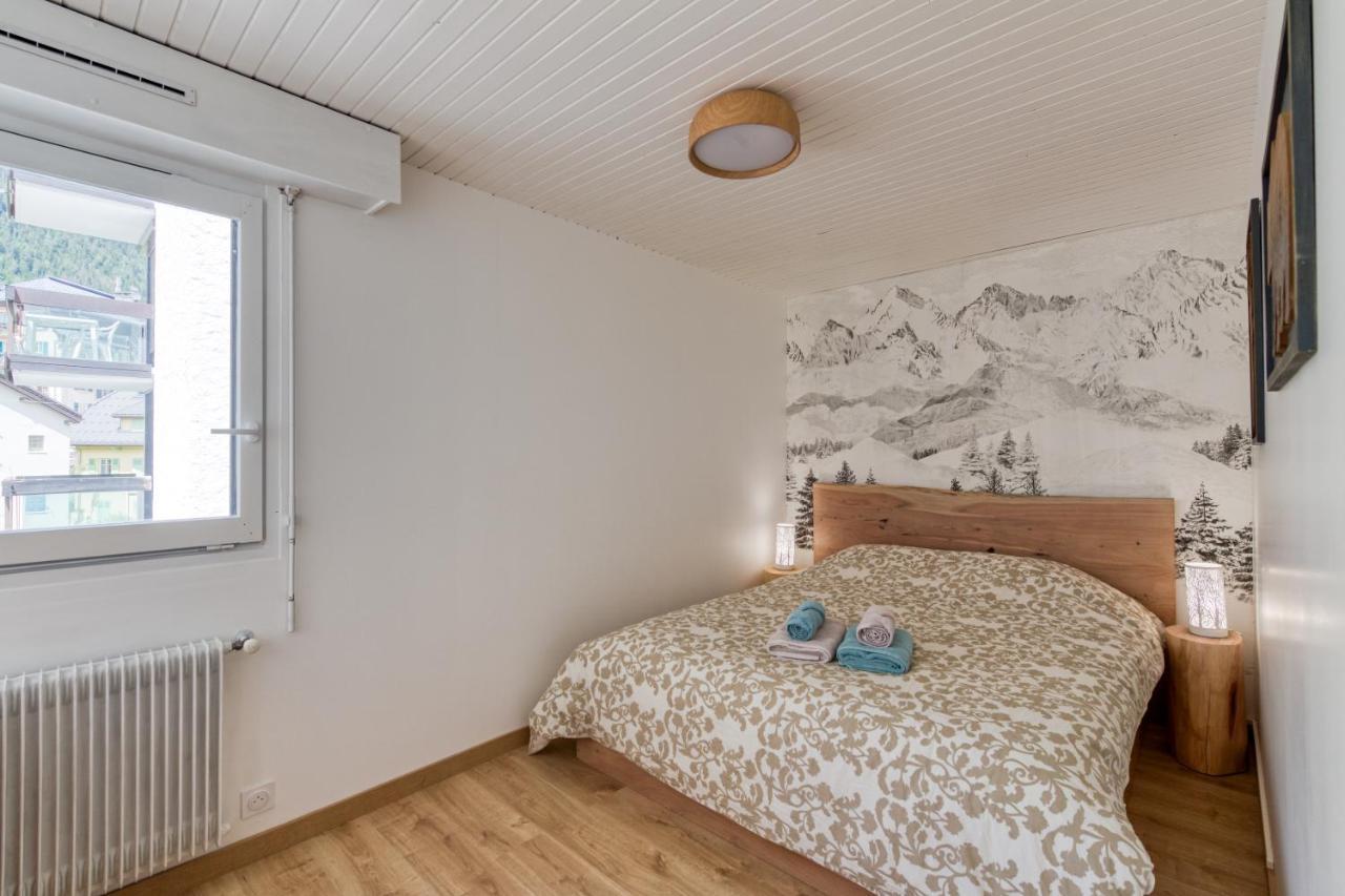 Le Petit Balcon Avec Vue Sur Le Mont-Blanc 2 Etoiles Apartment Chamonix Exterior photo